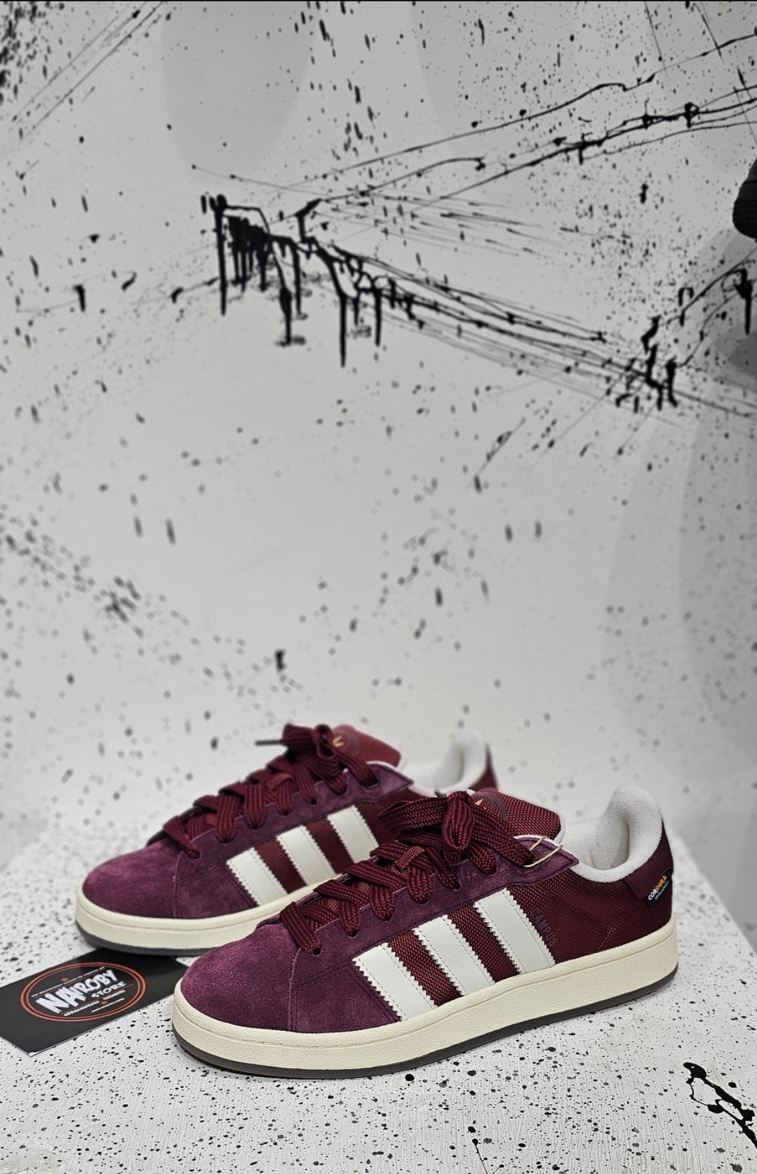 Adidas campus 00s tessuto/camoscio